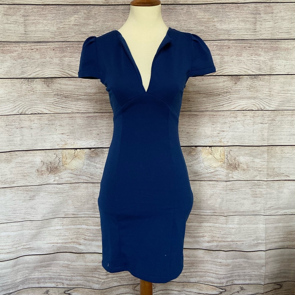 Tobi Dark Blue Bodycon Dress